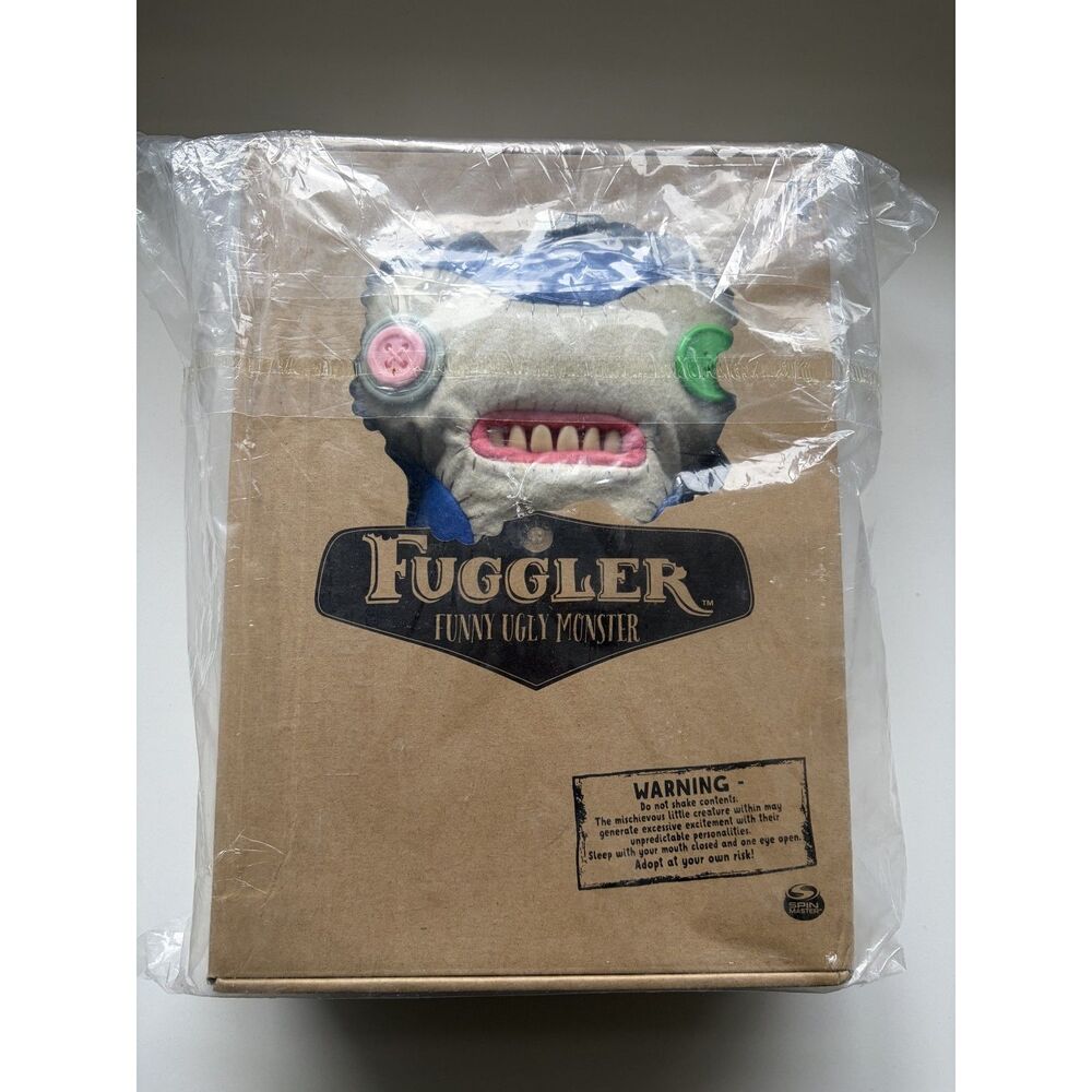 Spin Master Fuggler Lil Demon Blue 12 Inch new and SEALED